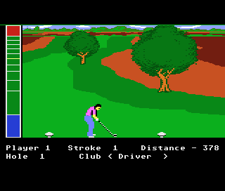 Mean 18 Ultimate Golf screenshot 3 for Atari 7800